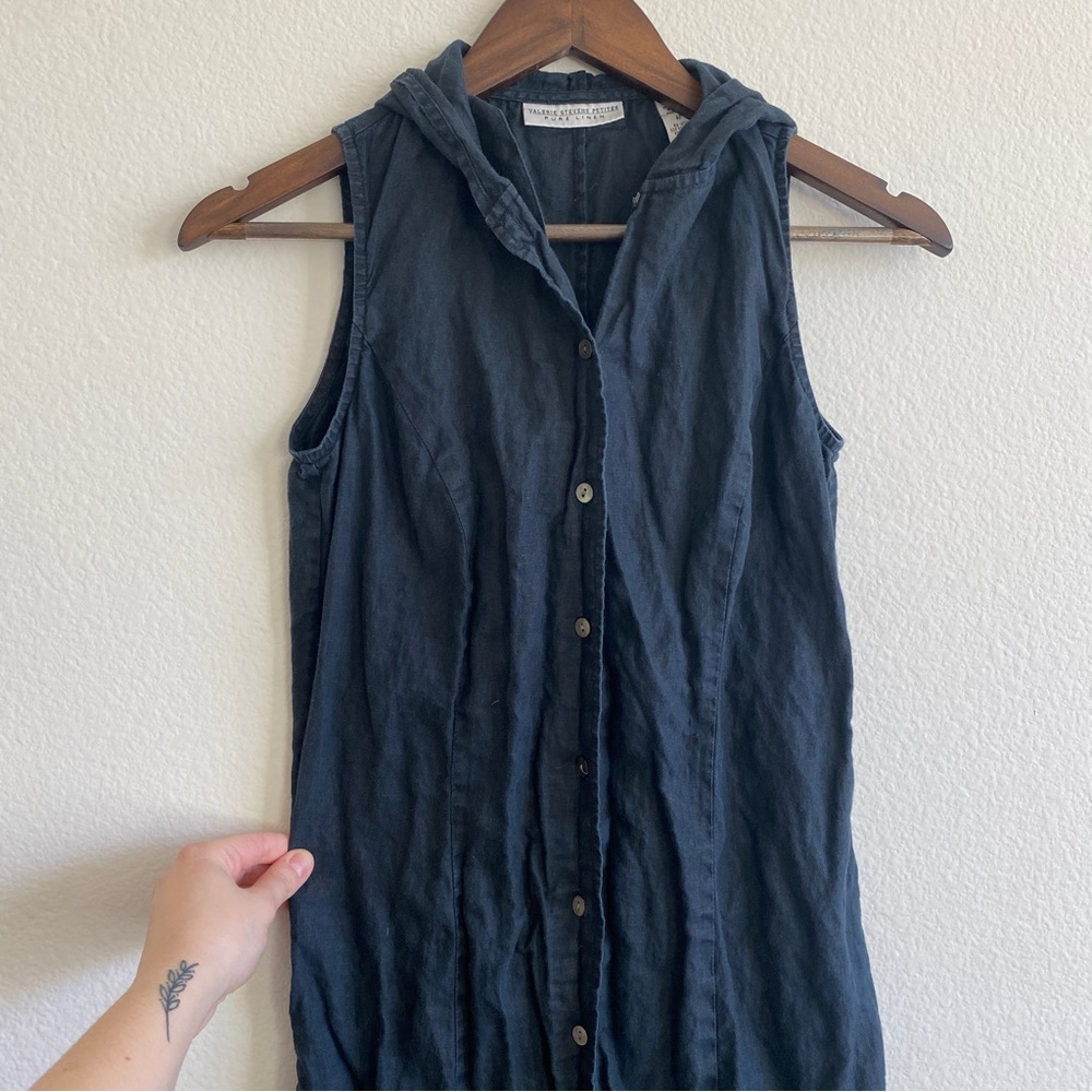 Valerie Stevens Petites Pure Linen Dress